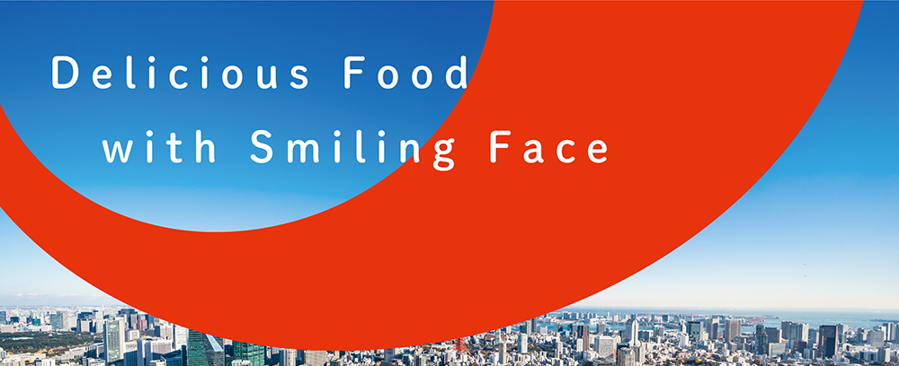 Delicious Food with Smiling Face