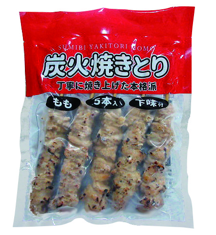 炭火やきとり素焼もも串35g(5本VP) | ジャパンフードサービス 炭火やきとり素焼もも串35g(5本VP) | ジャパンフードサービス